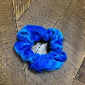 Target Blue Scrunchie